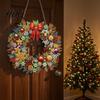Artistieke Ambachtstools Kerstmis Nep Diamant Kunst Kit Kerstman Sneeuwpop Hangend Ornament DIY Feestelijke Strass Decoraties Acryl Hanger met
