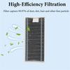 A27F-Accessories Kit For Ecovacs X8 Pro Omni Robot Vacuum Spare Parts Side Brushes Mop Cloths HEPA Filters Dust Bag