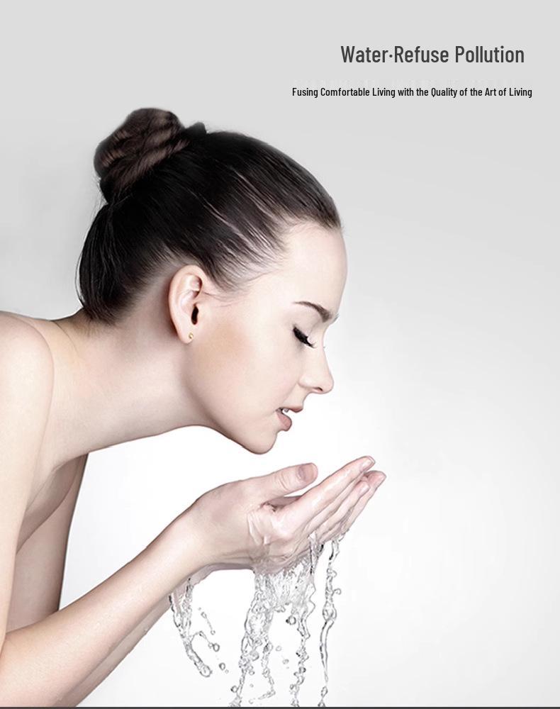 Jing En JN-X10 360° Rotating Water Purifier Faucet Filter with Anti-Splash Bubbler for Kitchen.