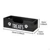 Dog Treat Container Decorative Lightweight Pet Supplies Sturdy for Kitchen Counter Compact Food