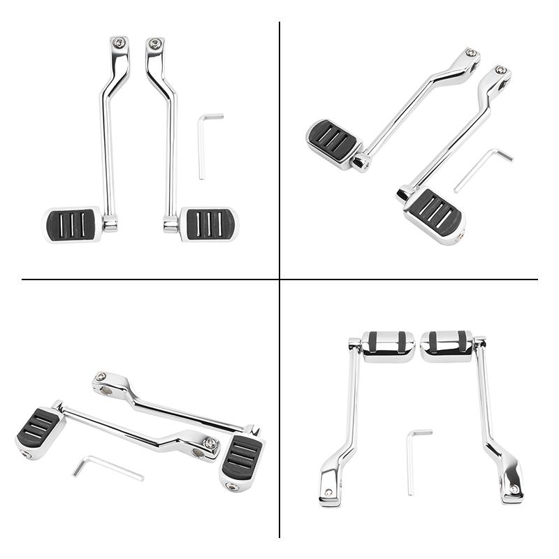 Motorcycle Heel Toe Shift Pegs Front and Rear Levers W/Shifter Pegs For Harley Davidson 1986-2017 FL Softail 1988-2026 Road King