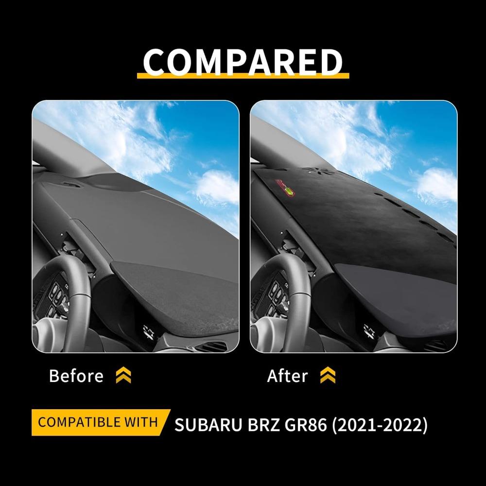 For Toyota GR86 2012-2022 Car Dashboard Protective Cover Dash Mat Dashmat Pad Anti-UV Sunshade Carpets Auto Interior Accessories