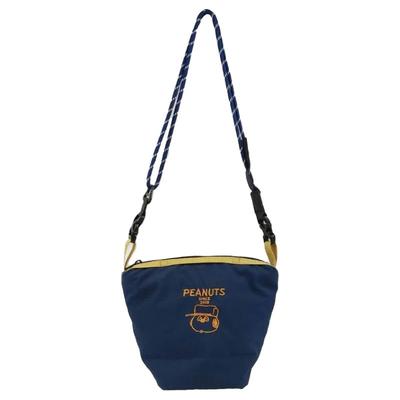 Marimo Craft SNOOPY Simple One-Point Series Shoulder Bag, Cute, Large Capacity, Approx. W240 X H190 X D115mm (SPC-1378)