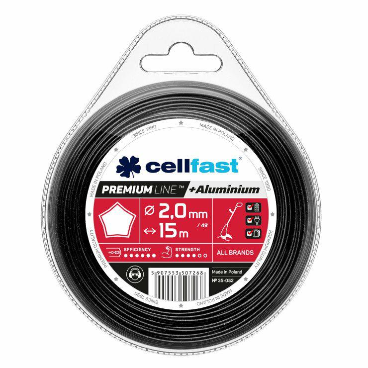 Cellfast Żyłka Tnąca Premium 2,7*15M Gw. Blister