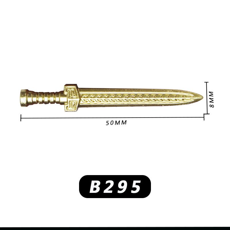 Medieval Knight Scene Minifigure: Fountain, Rapier, Compatible with LEGO Bricks