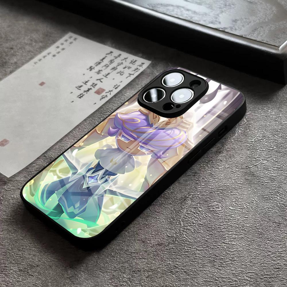 Korean Game C-Cookie Run Kingdom Phone Case For IPhone 17 16 Pro Max 15 Plus 14 Pro 12 11 13 Mini X XR XS Max SE Glass Cover