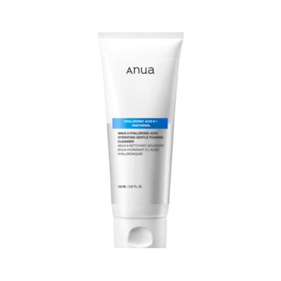 Anua 8 Hyaluronic Acid Hydrating Gentle Foaming Cleanser Moisturizing & Soothing 150ml