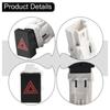 For Nissan Qashqai J10 2006-2014 Hazard Warning Switch Part Numbers 25290-BR00A 25290-JD00A