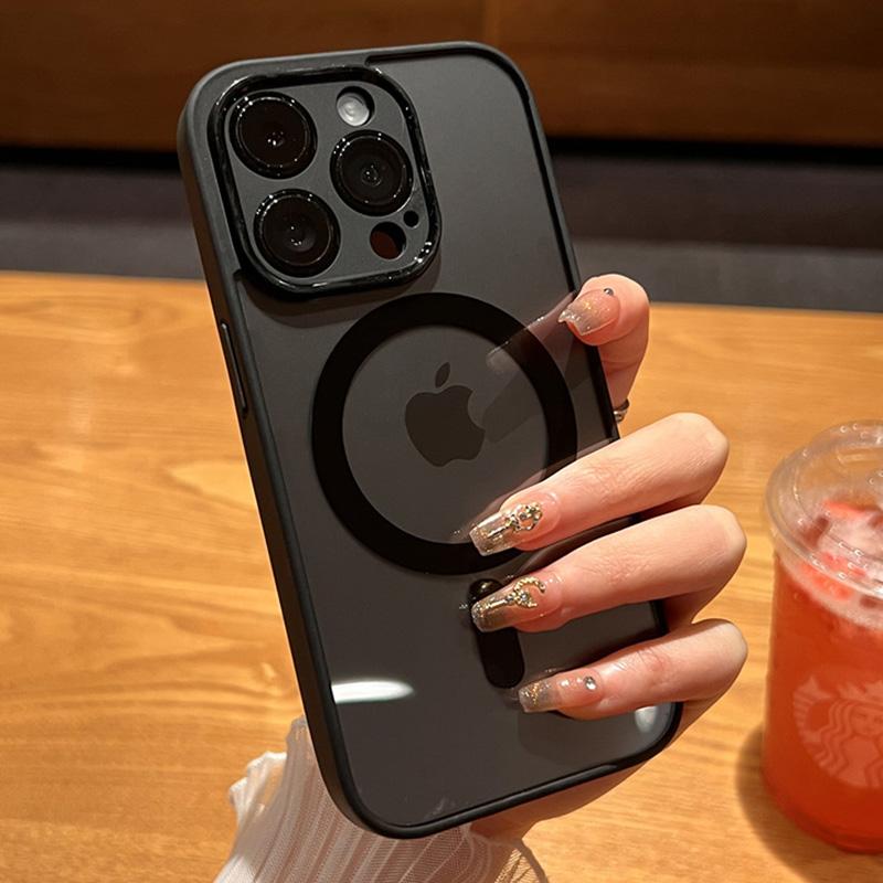 Luxury Wireless Charger For Magsafe Magnetic Case For iPhone 16e 16 15 14 13 12 11 Pro X XR XS Max 7 8 Shockproof Bumper Cover