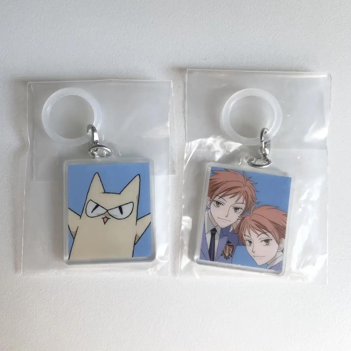 

Только сегодня распродажа Нераспечатанный | Oran High School Social Club Host Club Mejirushi Key Ring Gacha