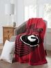 NORTHWEST NCAA Georgia Bulldogs Raschel Throw Blanket  Cozy and Official Team Colors for Fans