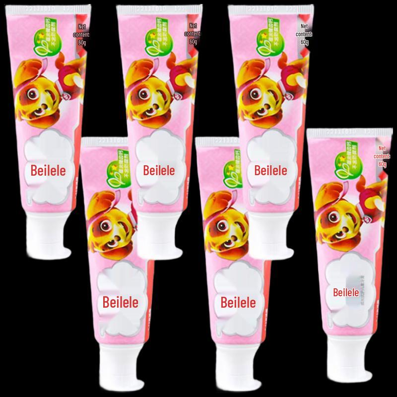 Leng Suan Ling Kids Toothpaste with Calcium (6-Pack)