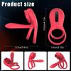Adult Toys, Delay Rings For Men And Women, Couples' Delay Rings, Vibrating Rose-shaped Ring And Clamp.