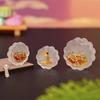 Mid-Autumn Festival Micro-landscape Simulation Creative Mooncakes, Chang 'e Rabbit Home Car Resin Craft Decorative Ornaments
