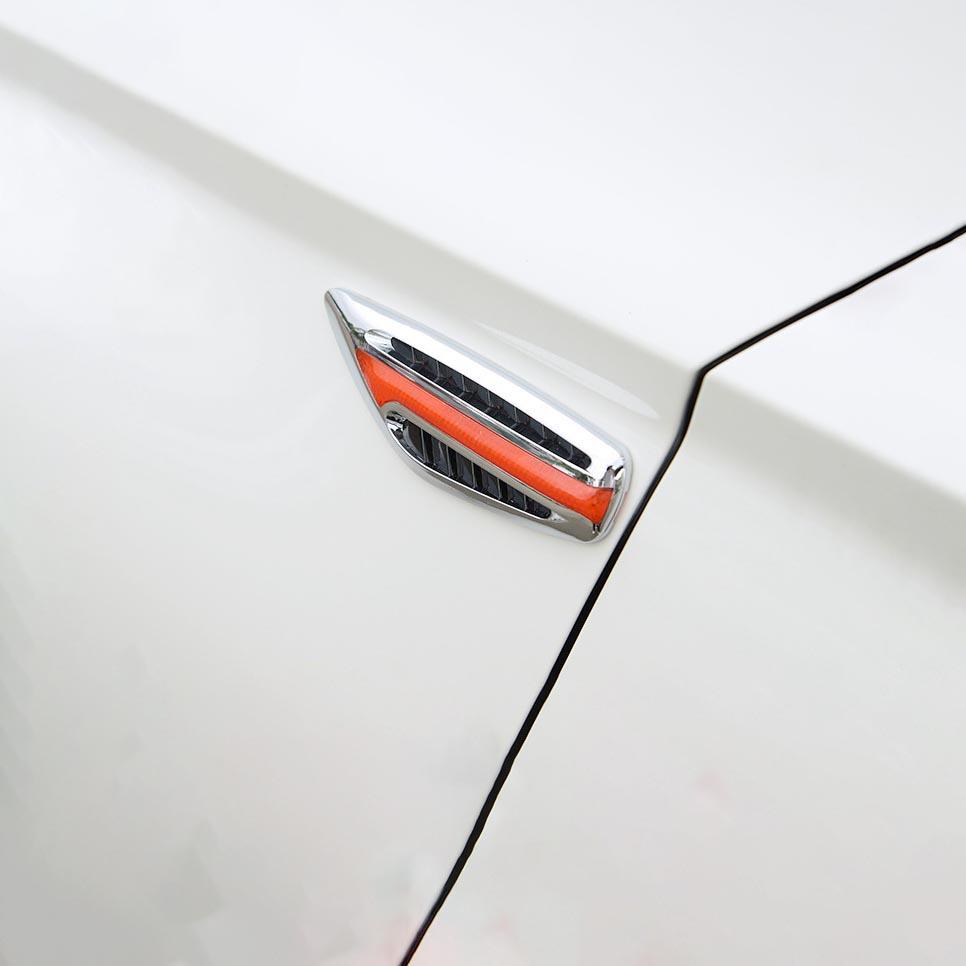 Car Leaf Panel Stickers Side Door Mudguard Stickers Car Door Side Fender Blade Decal Sticker waterproof