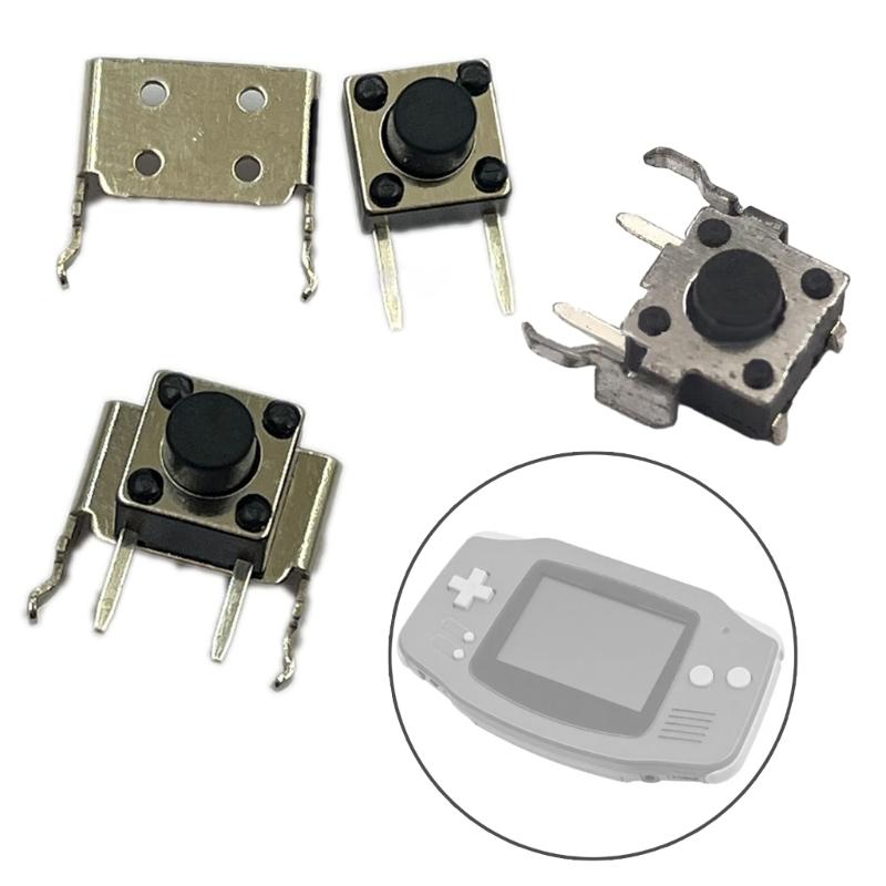 Quality Metal Triggering Button Key for Game Console Reliable Replacement Micro Switches Spare Accessory
