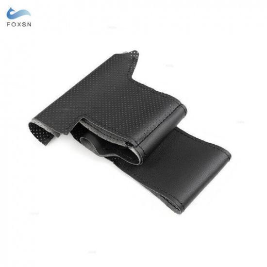 Hand-stitched Splice Leather Steering Wheel Cover For Toyota Prius 20 XW20 04-09