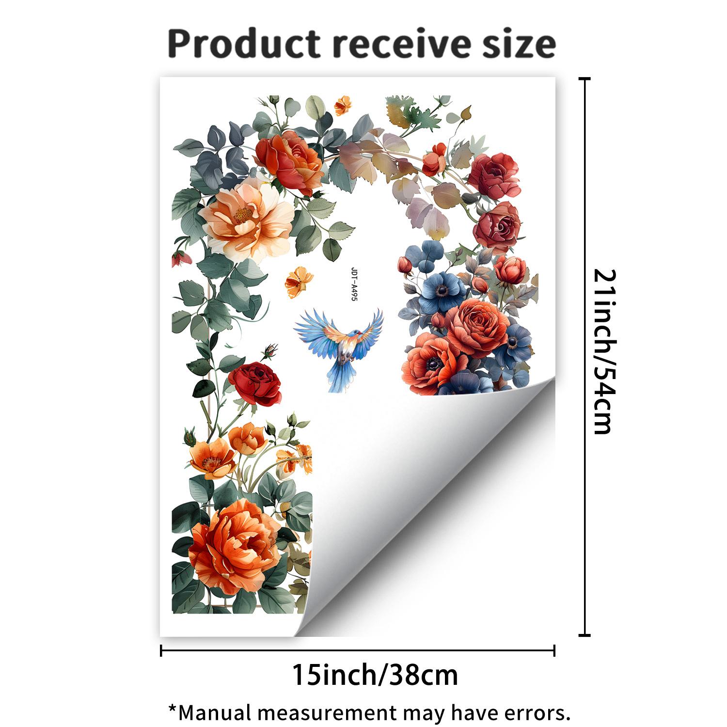 

Красочные наклейки-витражи для гостиной, спальни и балкона JDT-A495