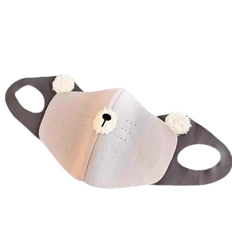 Children's Warm & Breathable Winter Mask - Velvet Lined, Wind & Cold-Resistant (025)