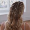 1 PC. Neuer Stil Perlen-Haarschmuck. Quaste Haarkette für den Hinterkopf. Weibliches Haaraccessoire, besonders geeignet für