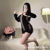 Live streaming host sexy babes knitted neck off shoulder cross hollowed out careful machine hip wrap dress sweater qqny
