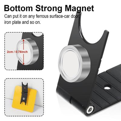 Simple Soldering Iron Holder Mini Magnetic Soldering Table Handle Holder Portable Placement Stand