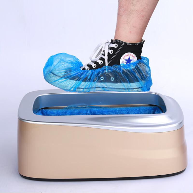 CNMF Disposable PE Shoe Covers with T-Buckle (100-Pack)