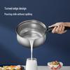 Chuidahuang 18cm 304 Stainless Steel Saucepan with Steamer