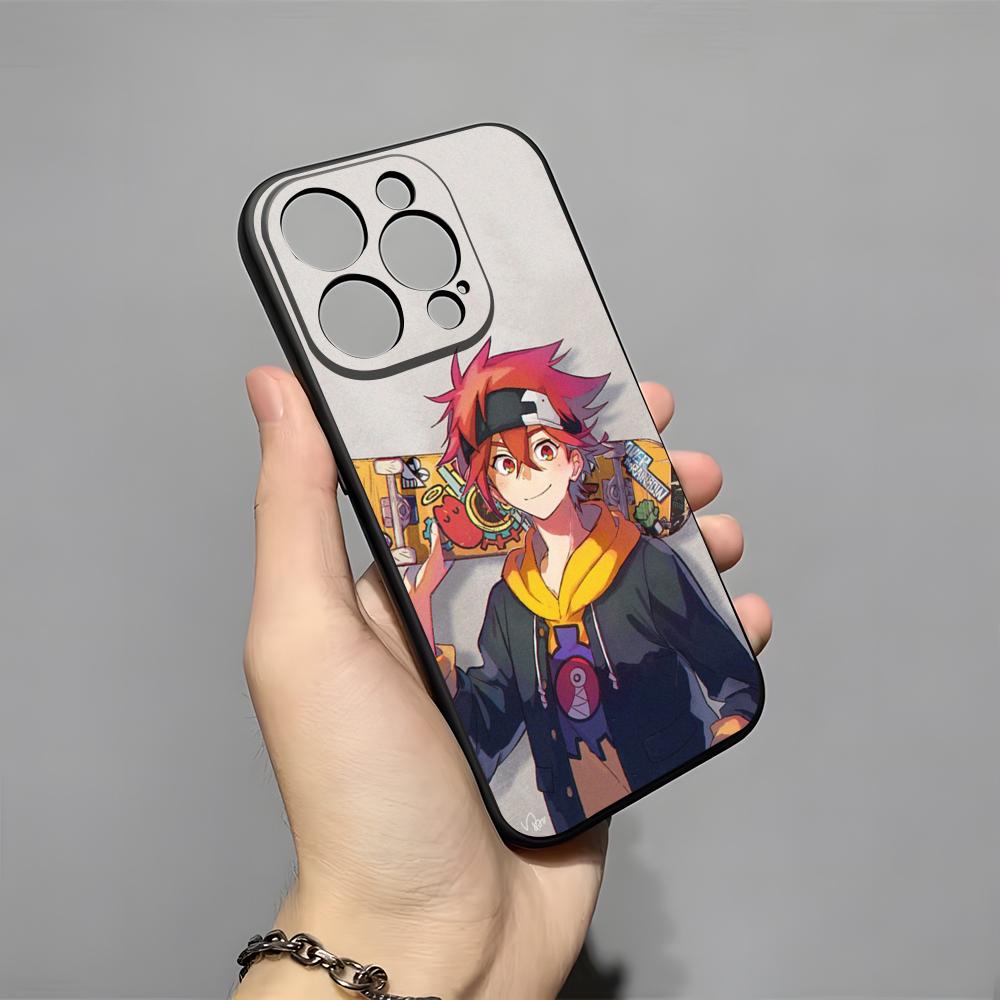

Anime Cool Boy S-Sk8 The Infinity Phone Case For IPhone 17 Pro Max 16 15 14 Pro Max 13 11 X Xs Xr 8 7Plus Silicone Cover iPhone 13