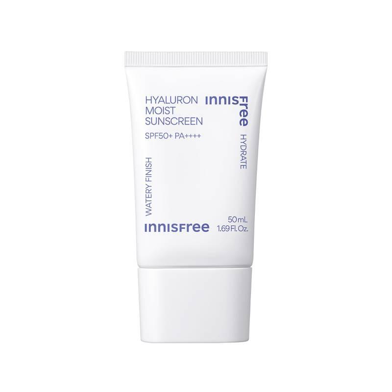 Innisfree Sunscreen UV Protection Waterproof Sweatproof Moisturizing Brightening SPF50+PA++++ Hyaluronic acid sunscreen-50ml