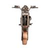 Metal Motorcycle Model Rotatable Wheels Cool Motorcycle Ornament for Home TV Cabinet Office Desk