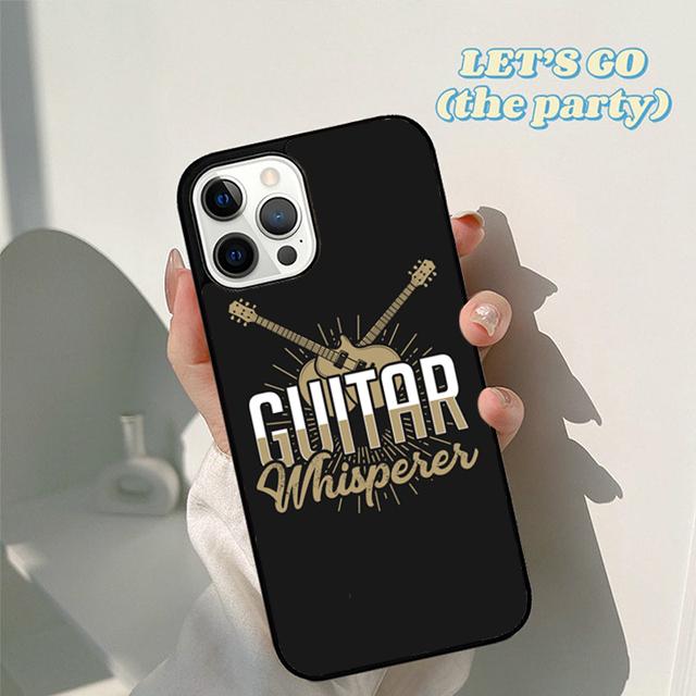 Autumu Guitar Music Phone Case Cover for iPhone 17 Air 16 16e 15 12 11 13 14 Pro Max Apple Plus Coque