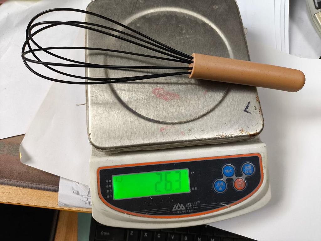 10inch Danish Dough Whisk Stainless Steel Dutch Style Bread Dough Hand Mixer Wooden Handle Kitchen Baking Tools Artisian Blender