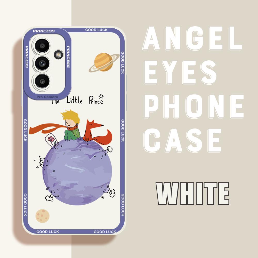 

Чехол для телефона Мягкий резиновый корпус из ТПУ для мобильного телефона Полное покрытие Защита камеры Дизайн Противоударный чехол для Samsung Samsung A73 5G белый