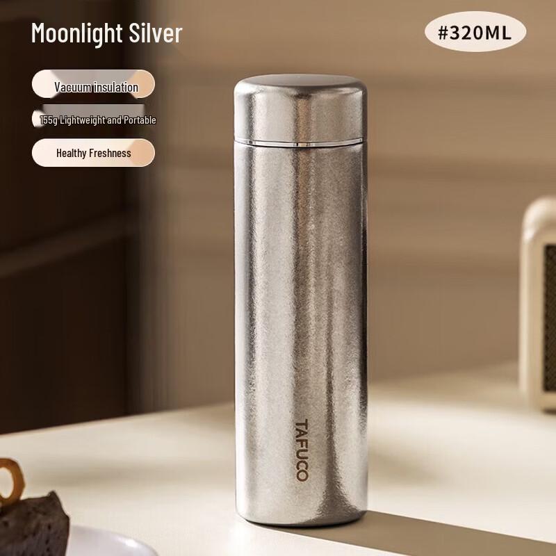 Taifook High Pure Titanium Vacuum Insulated Thermos Cup