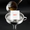 1PCS 100/120/200/300/400/450 Mesh Nylon Filter Stainless Steel Funnel For Fruit Milk Traditional Chinese Medicine Oil White Wine