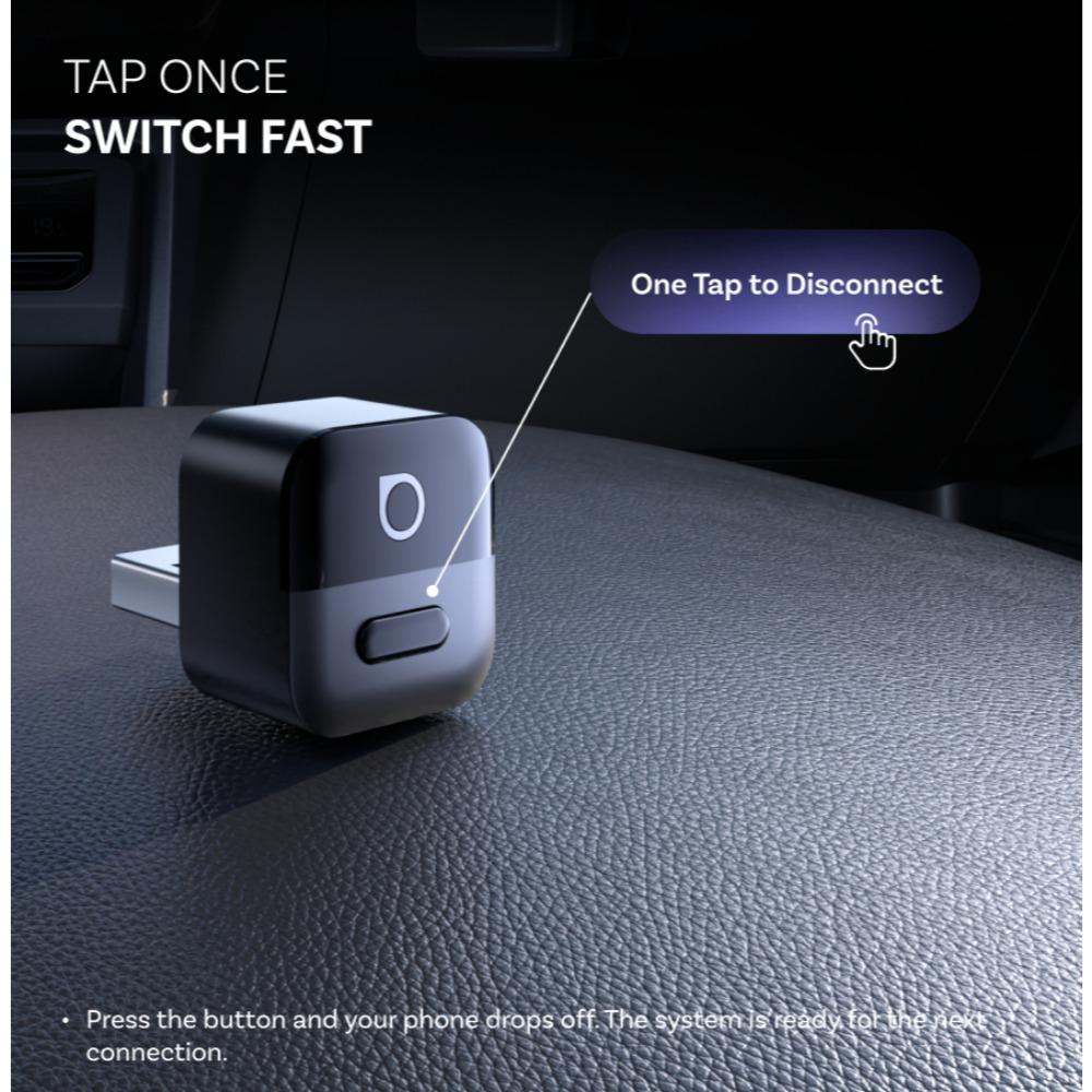 OTTOCAST Mini Pico 3.0 Cube 2 in 1 Wired To Wireless CarPlay Android Auto Adapter