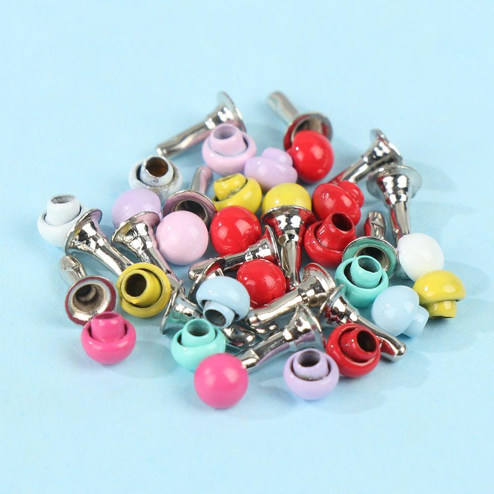 20pcs Mini Gourd Style Sewing Accessory Dolls Buckles Metal Buckle  Belt Buttons Trousers Bags Accessories