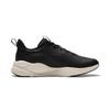 Li-Ning Minimalist Versatile Shock Absorbing Non-Slip Wear-Resistant Low-Top Casual Shoes Women Sneaker Black AGLU258-1