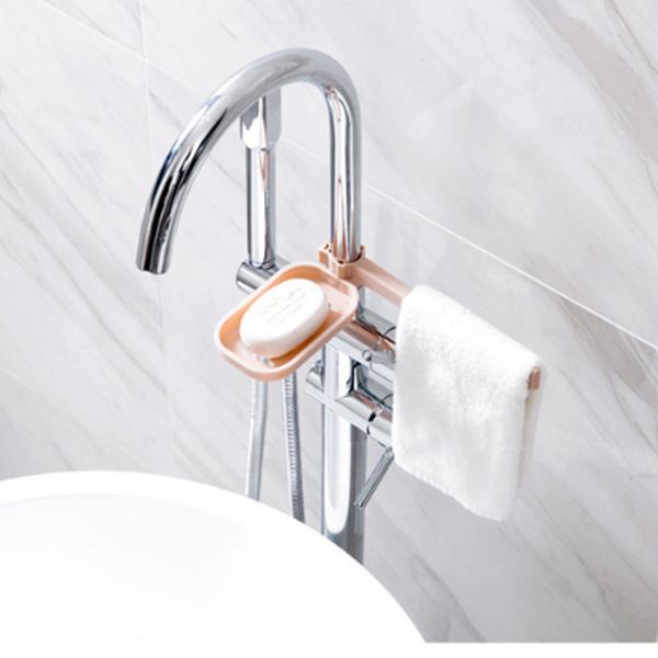 1 Pc Hanging Sink Storage Rack Sponge Storage Holder Bathroom Kitchen Faucet Shelf Drain Towel Organizer
