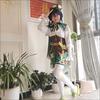 Genshin Impact Venti Cosplay Costume Uniform Wig Shoes Cosplay Anime Chinese Style Halloween Costumes For Women Game Wendi Windy
