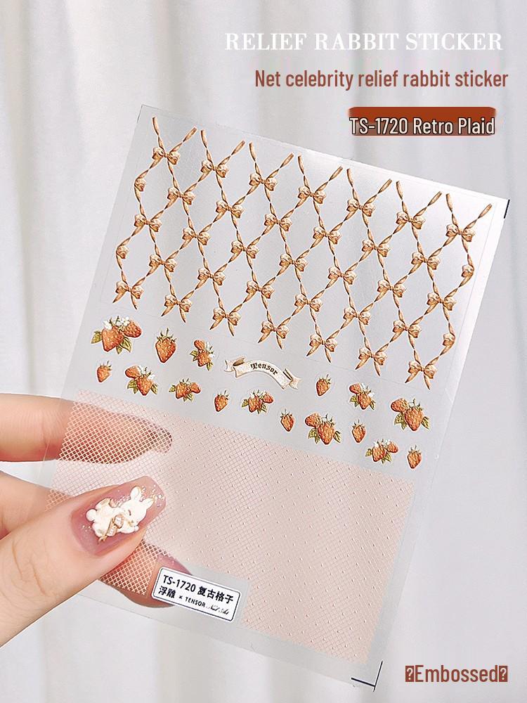 2025 Zodiac Snake Princess Nail Stickers & Shell Glitter Powder