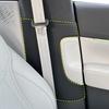 2Pcs Seat Belt Collision Sticker for XPENG G6 2026 B-pillar Protective Pad Leather Scratch Resistant Center Pillar Pad