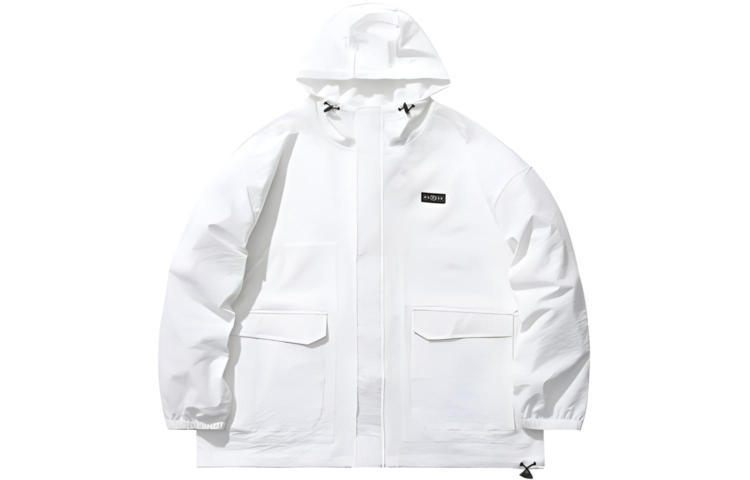 Li Ning Jacket Men s Standard White AFDR191-3 XL