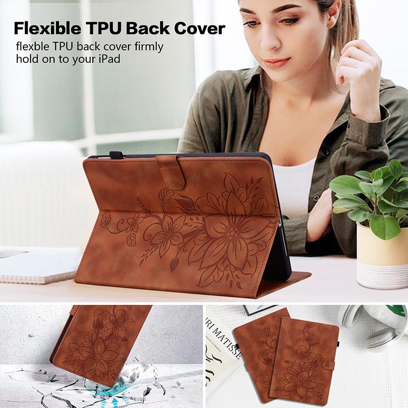 Leather Case for Lenovo Tab M11 Y700 K9 M9 M10 Plus 3rd 10.6 M10 5G 2023 Case P11 Pro Gen 2 11.2 11.5 M10 3rd 10.1 Tablet Cover