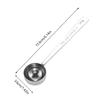 Steel Measuring Spoon Practical Measuring Spoon Long Handle Functional Steel 15/30ML Measuring Spoon