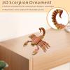 3D Printed Scorpion Desktop Ornaments With Adjustable Joints