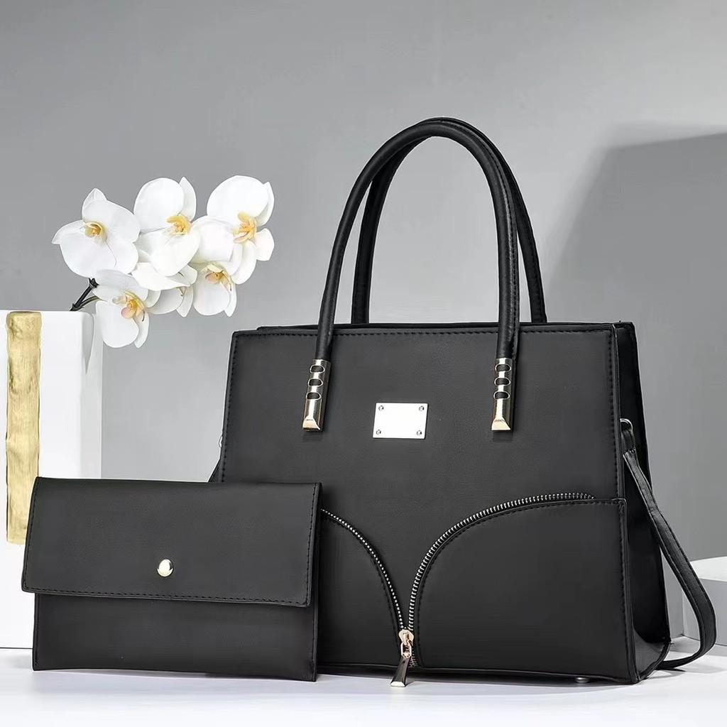 

Chic Pu Leather Bucket Style Handbag With Chain And Lock Design For Fashionable Women