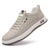 Scarpe basse da uomo autunno e inverno nuove scarpe bianche piccole suola morbida traspirante superficie morbida scarpe sportive e per il tempo libero