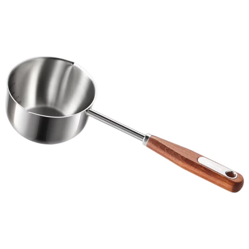 Bear 300ml Stainless Steel Oil Pouring Pot with Wooden Handle 300ml
